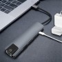 💻Hub USB-C 5-en-1 HDMI 4K RJ45 Gigabit – Adaptateur Multiport USB 3.0 PD