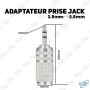 copy of ADAPTATEUR JACK 6.35MM FEMELLE / JACK 3.5MM MALE