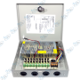 ⚡️Boîtier alimentation 12V 10A 9 sorties pour caméras CCTV