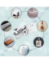 🧵Mini Machine à Coudre de Poche Handy Stitch | Réparation Rapide & Voyage