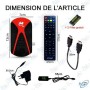 📡Récepteur Satellite MYSAT A6 HD – Full HD 1080p, DVB-S2, USB, YouTube, Blind Scan
