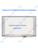 🖥️Afficheur PC Portable 15.6" Full HD Slim 30 Pins N156HGA-EA3 C1 – Dalle LCD 1920×1080 NanoEdge Sans Fixation
