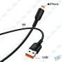 🔌 Câble USB Type-A vers iPhone Lightning Kakusiga 1M – Charge Rapide 3A