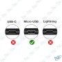 🔋Câble USB vers Micro USB Kakusiga 3A – Charge rapide 1M pour smartphones Android