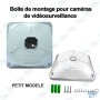 🔌Boîte de montage universelle pour caméra de vidéosurveillance – Support étanche avec visserie