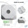 copy of BLOC ALIMENTATION CAMERA AVEC FUSIBLE 12V 20A 18CH