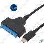 💾Adaptateur USB-C vers SATA 22 broches – Câble de connexion rapide pour disque dur HDD / SSD