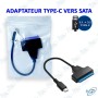 💾Adaptateur USB-C vers SATA 22 broches – Câble de connexion rapide pour disque dur HDD / SSD