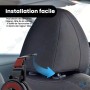 🥤Support Voiture 3-en-1 : Porte-Gobelet, Crochet Rangement & Support Téléphone