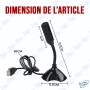 copy of micro de jeu à condensateur pour PC avec mixeur audio professionnel