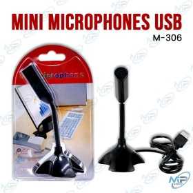 🔊 Mini Microphone USB de Bureau Flexible 360° | Visioconférence & Gaming