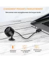 📷 Mini Caméra de Surveillance WiFi A9 HD – Caméra Espion Sans Fil avec Vision Nocturne, Détection de Mouvement et Support Magnét