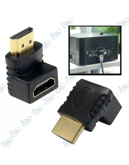 copy of ADAPTATEUR COUDE HDMI MALE FEMELLE