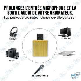 copy of CARTE DE SON USB EXTERNE 5.1