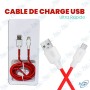 🔌 Câble de Charge USB vers Micro-USB 2M – Ultra Rapide 6A – Charge et Synchronisation Haute Performance
