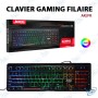 ⌨️ Clavier Gaming Filaire RGB JEDEL K31 – Disposition AR/FR – Rétroéclairage Multicolore – USB