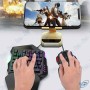 ⌨️ Clavier Gaming Filaire RGB Divipard K5 – Clavier à Une Main Ergonomique pour PC Gamer