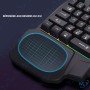 ⌨️ Clavier Gaming Filaire RGB Divipard K5 – Clavier à Une Main Ergonomique pour PC Gamer