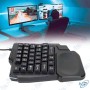 ⌨️ Clavier Gaming Filaire RGB Divipard K5 – Clavier à Une Main Ergonomique pour PC Gamer