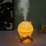 💧 Diffuseur d'Huiles Essentielles Ultrasonique 330ml avec Veilleuse LED et Design Oiseau – Humidificateur d'Air USB Silencieux p