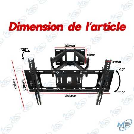 copy of SUPPORT MURAL MOBILE BLINDER POUR TV 32"-70"