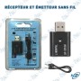 📶 Émetteur & Récepteur Bluetooth 5.0 USB 2-en-1 – Adaptateur Audio Sans Fil TX/RX pour TV, PC, Voiture, Casque et Enceintes