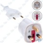 🛡️Adaptateur Prise Type G 13A 250V – Convertisseur EU vers UK-SAUDI – Adaptateur Secteur Sécurisé Haute Puissance