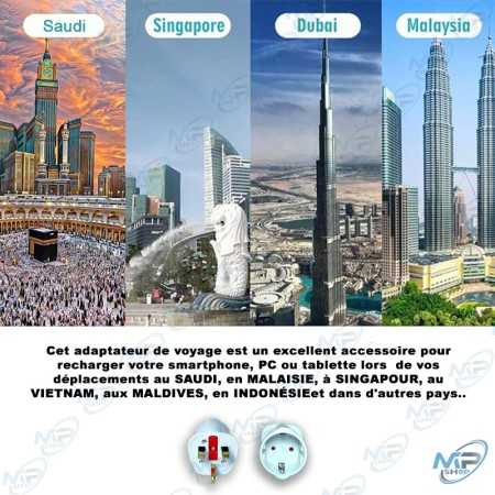 copy of ADAPTATEUR COURANT POUR PRISE ELECTRIQUES 250V 10/16A