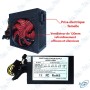 🔌 Bloc d’Alimentation PC Gaming 600W 80 Plus – XANTRIX – 110-230V – Ventilateur 120mm – PSU Haute Performance