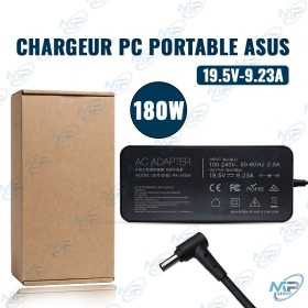 ⚡Chargeur PC Portable ASUS 180W 19.5V 9.23A – Adaptateur Secteur Haute Performance