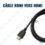 copy of Câble HDMI Mâle Vers HDMI Mâle 1.5 Mètre Noir