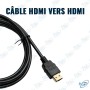 copy of Câble HDMI Mâle Vers HDMI Mâle 1.5 Mètre Noir