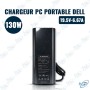 ⚡ Chargeur PC Portable DELL 130W – Adaptateur Secteur 19.5V 6.67A Compatible Ordinateurs Portables Dell