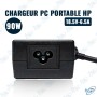 ⚡ Chargeur PC Portable HP 90W – Adaptateur Secteur 18.5V 6.5A Compatible Ordinateurs Portables HP