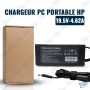 ⚡ Chargeur PC Portable HP 90W – Adaptateur Secteur 19.5V 4.62A Compatible Ordinateurs Portables HP