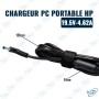 ⚡ Chargeur PC Portable HP 90W – Adaptateur Secteur 19.5V 4.62A Compatible Ordinateurs Portables HP