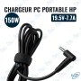 ⚡ Chargeur PC Portable HP 150W – Adaptateur Secteur 19.5V 7.7A Haute Puissance Compatible Ordinateurs Portables HP