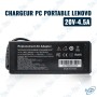 ⚡ Chargeur PC Portable Lenovo 90W – Adaptateur Secteur 20V 4.5A Connecteur Rectangulaire (Slim Tip)