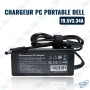 ⚡Chargeur PC Portable Dell 19.5V 3.34A – Adaptateur Secteur Compatible Ordinateur Portable Dell – Remplacement Fiable et Sécuris