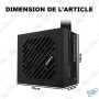🔌 Bloc d’Alimentation PC Gigabyte P650SS 650W – ATX 3.0 Compatible ATX 3.1 – Certification 80 Plus Silver