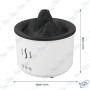 🌋 Diffuseur d’Arômes Volcan LED – Humidificateur d’Air Ultrasonique avec Effet Brume Relaxant