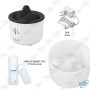 🌋 Diffuseur d’Arômes Volcan LED – Humidificateur d’Air Ultrasonique avec Effet Brume Relaxant