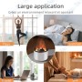 🌋 Diffuseur d’Arômes Volcan LED – Humidificateur d’Air Ultrasonique avec Effet Brume Relaxant