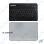 ⌨️ Pack Clavier & Souris Bluetooth Rechargeable FR/AR – Kit Clavier Sans Fil Compact avec Souris pour PC, Tablette et Laptop