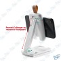 📱 Support Téléphone Pliable Réglable – Support Smartphone Bureau Antidérapant Compact et Portable