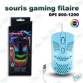 🖱️ Souris Gaming Filaire RGB – DPI 800 à 1200 – Souris Gamer Ergonomique USB Haute Précision
