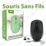 🖱️ Souris Sans Fil 2.4GHz 1200 DPI – Souris Optique Wireless USB pour PC et Ordinateur Portable