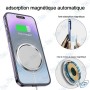 📱⚡Chargeur Magnétique Sans Fil USB-C pour Smartphone – Charge Rapide Compatible Téléphones avec Recharge Magnétique