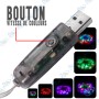 🎨 Bande LED RGB 10M USB avec Télécommande – Ruban Lumineux Multicolore pour Décoration Chambre, TV, Gaming et Ambiance