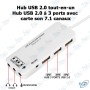 copy of HUB USB 10 ports USB 2.0
